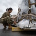 9th EBS receives mission support cargo at RAF Fairford for BTF Europe