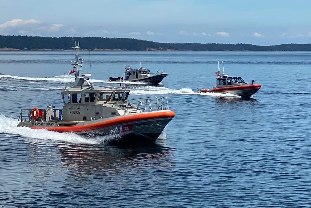 U.S., Canadian partner agencies complete joint maritime law enforcement and security operations throughout Puget Sound, PNW