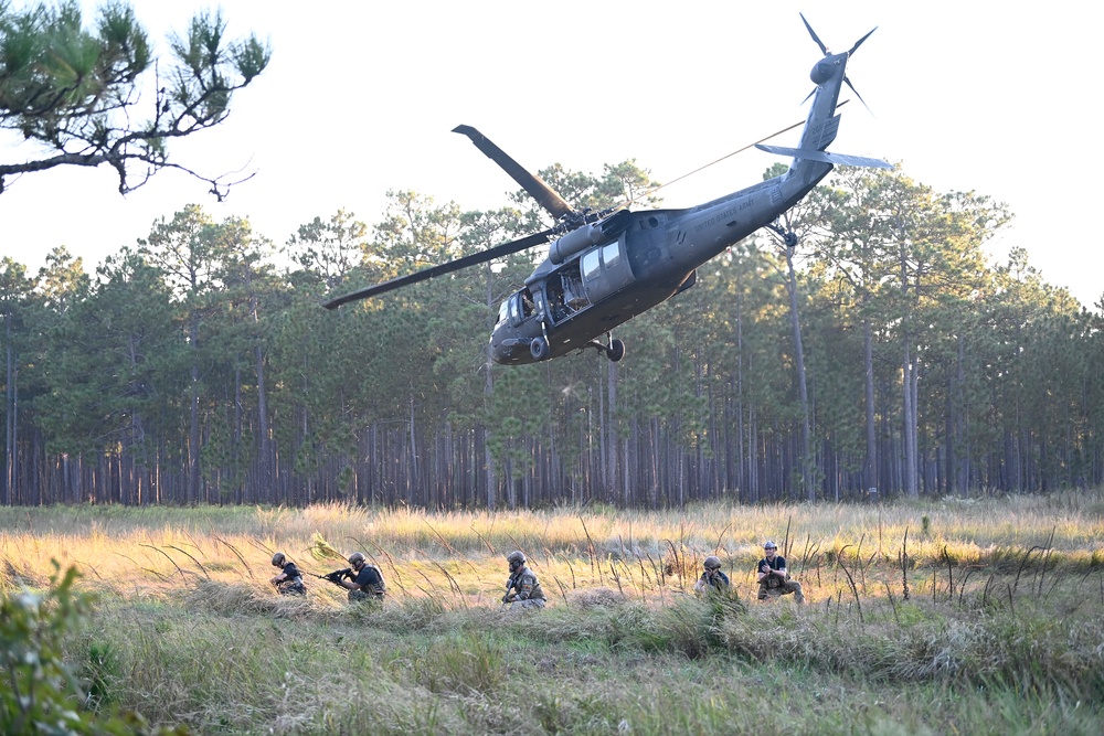 Students Participate in Robin Sage Exercise