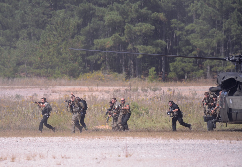 Students Undergo Robin Sage Exercise