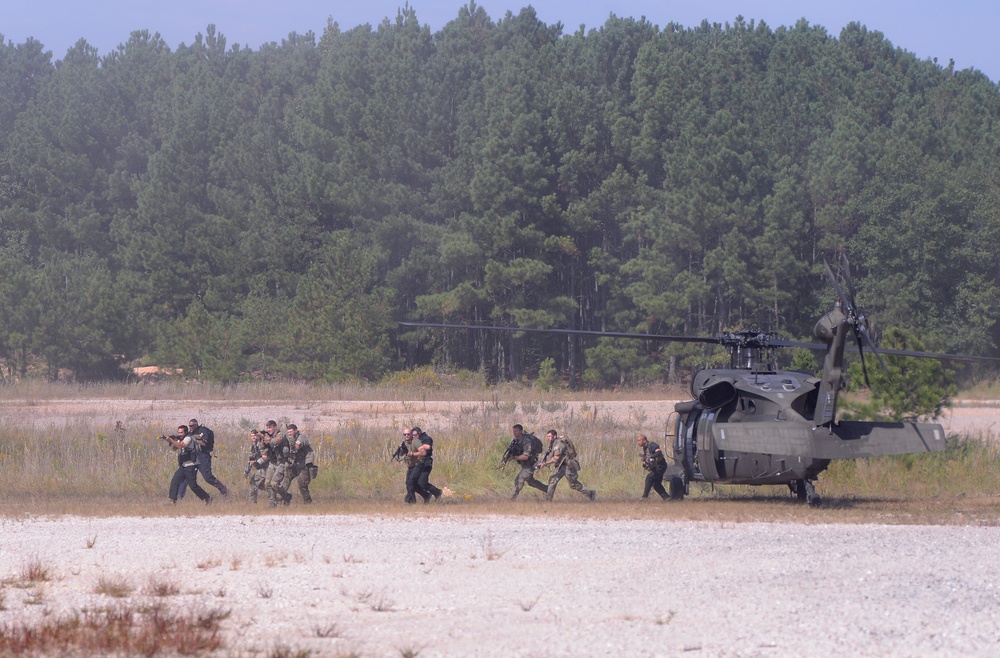 Students Undergo Robin Sage Exercise