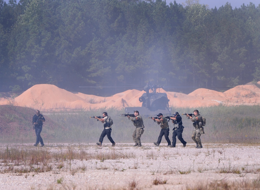 Students Undergo Robin Sage Exercise