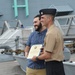 Reenlistment ceremony aboard Battleship Wisconsin