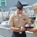 Reenlistment ceremony aboard Battleship Wisconsin