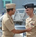 Reenlistment ceremony aboard Battleship Wisconsin