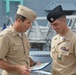 Reenlistment ceremony aboard Battleship Wisconsin