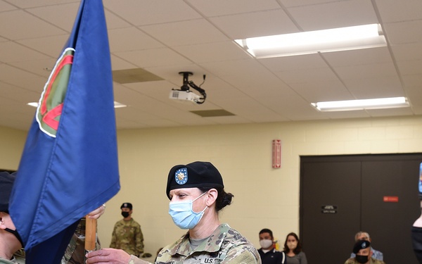 The Army Reserve’s 85th Support Command headquarters company receives a change in leadership