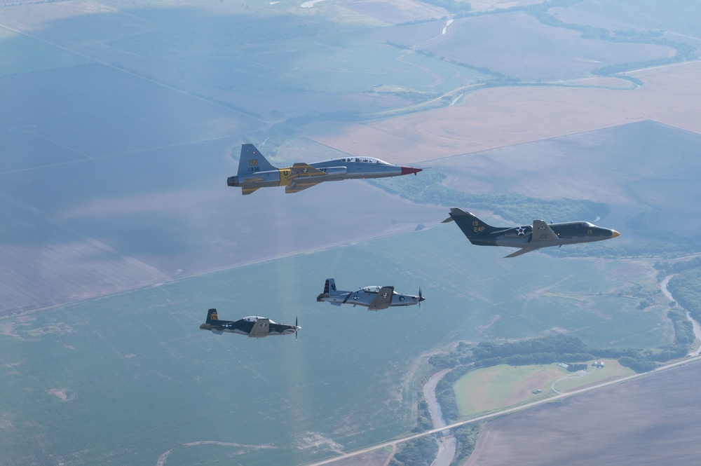 Vance AFB's 80th Anniversary Flyover