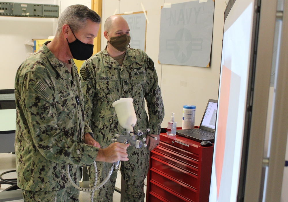 NETC Commander visits CNATT Unit Whidbey Island