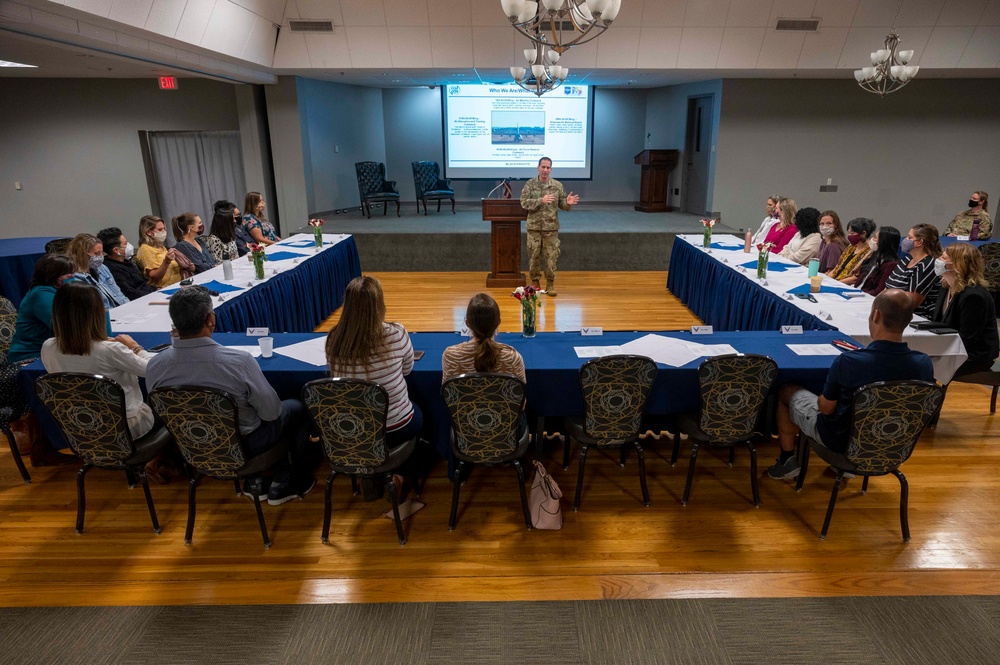 TLR hosts Senior Leader Spouse immersion tour