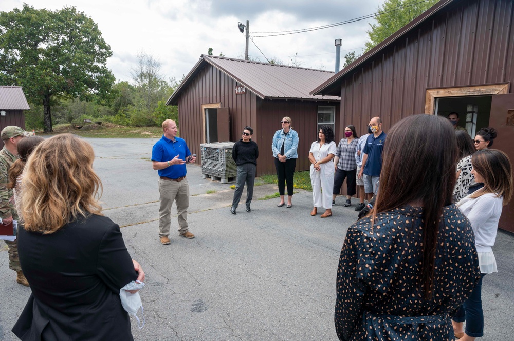 TLR hosts Senior Leader Spouse immersion tour