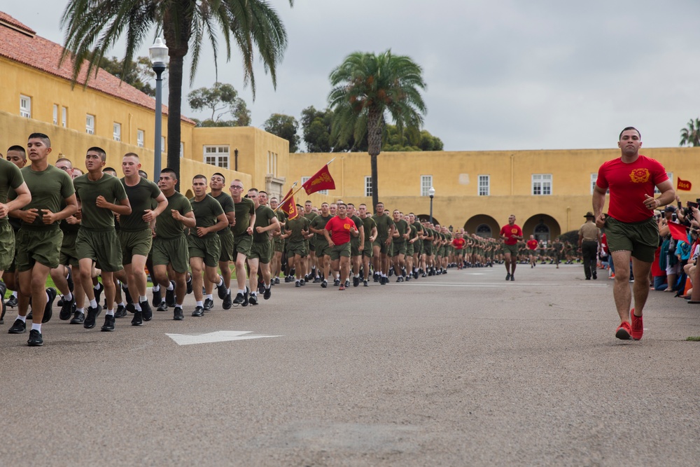 Alpha Company Motivational Run