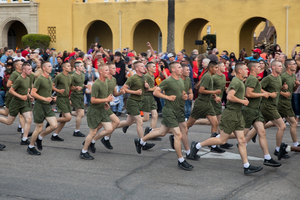 Alpha Company Motivational Run