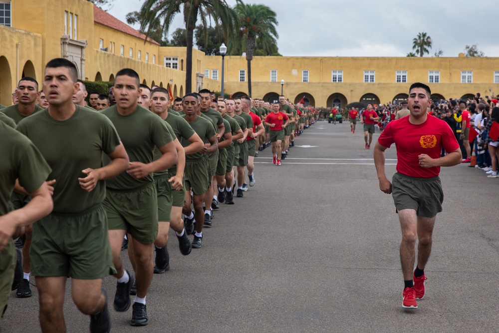 Alpha Company Motivational Run