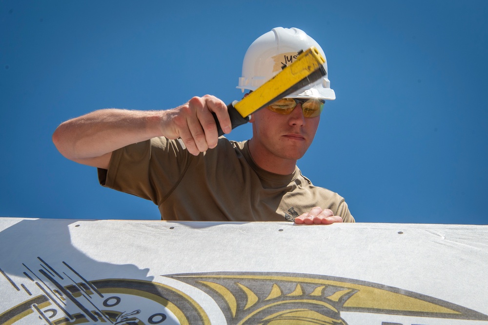 U.S Sailors help Habitat for Humanity