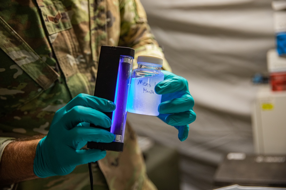 Task Force Holloman bioenvironmental tests water quality