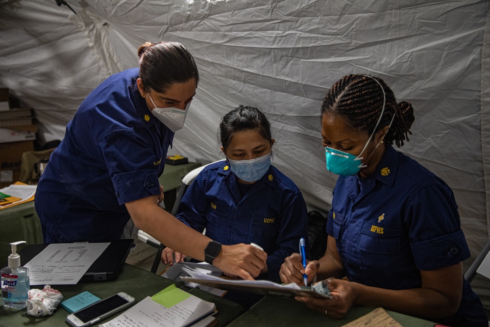 USPHS provides medical services at Task Force Holloman