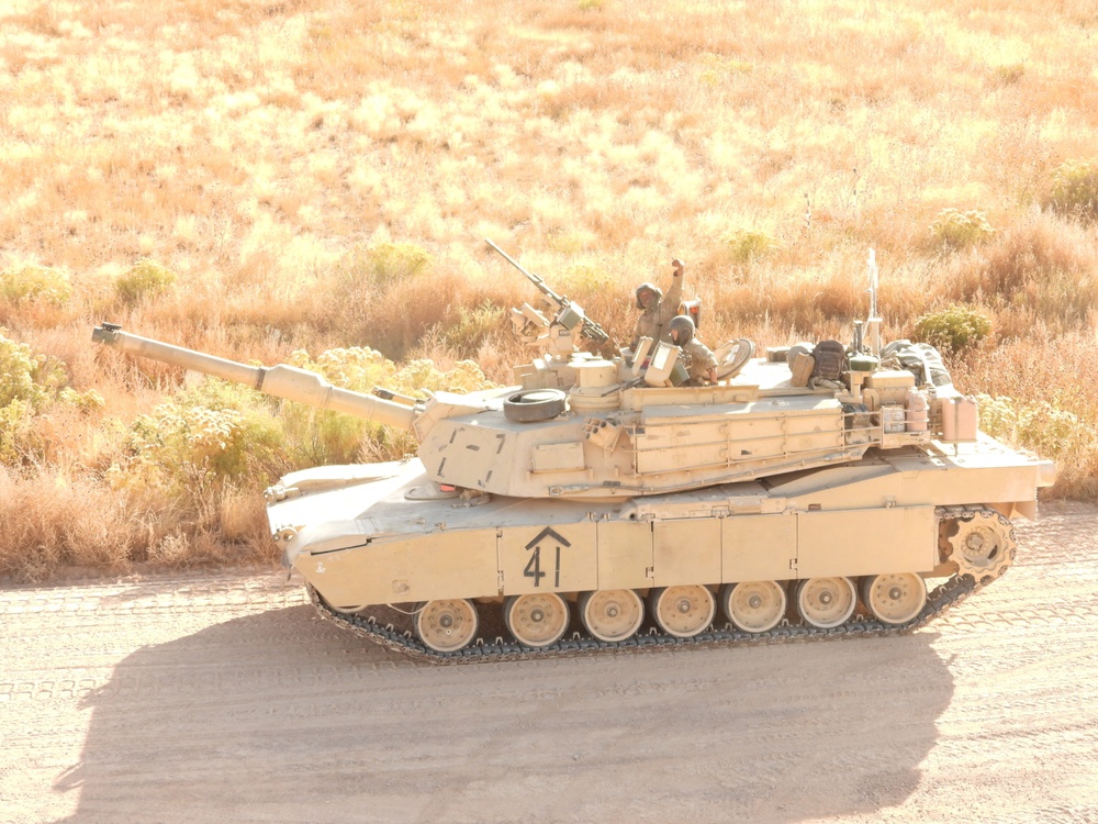 1-68 AR conducts gunnery table VI at Fort Carson, Colorado, Oct. 7, 2021