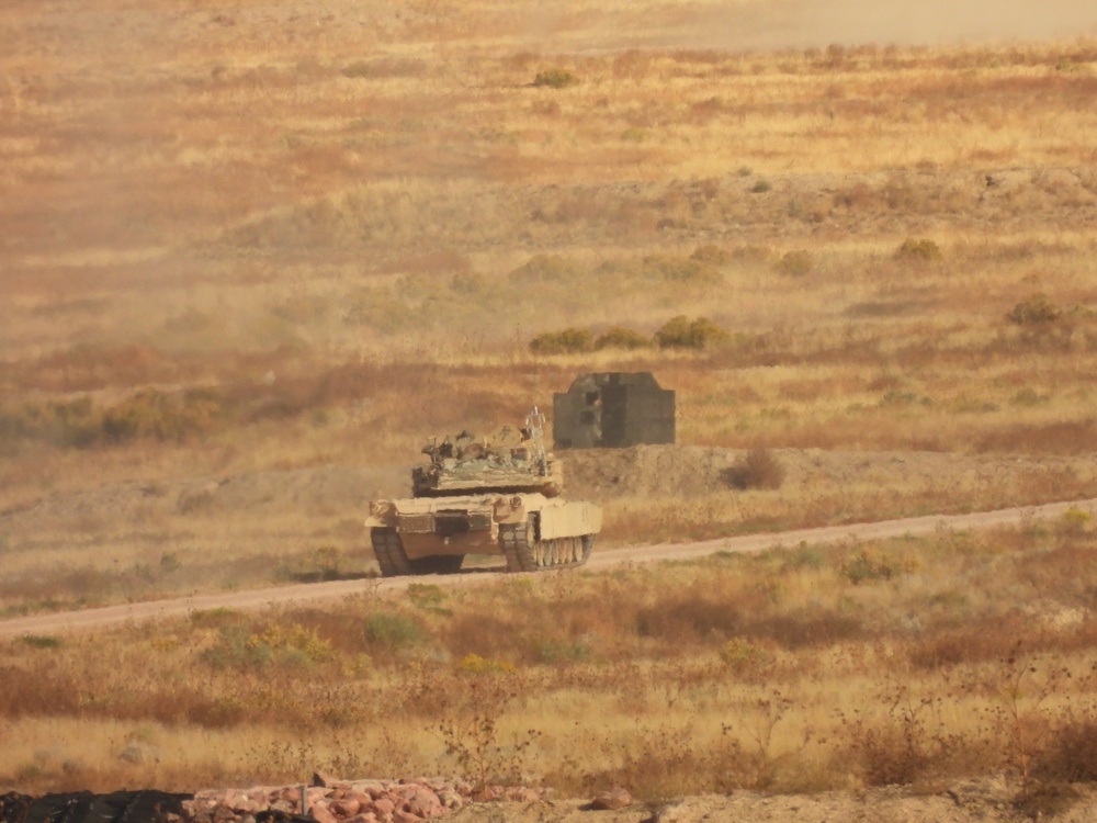 1-68 AR conducts gunnery table VI at Fort Carson, Colorado, Oct. 7, 2021