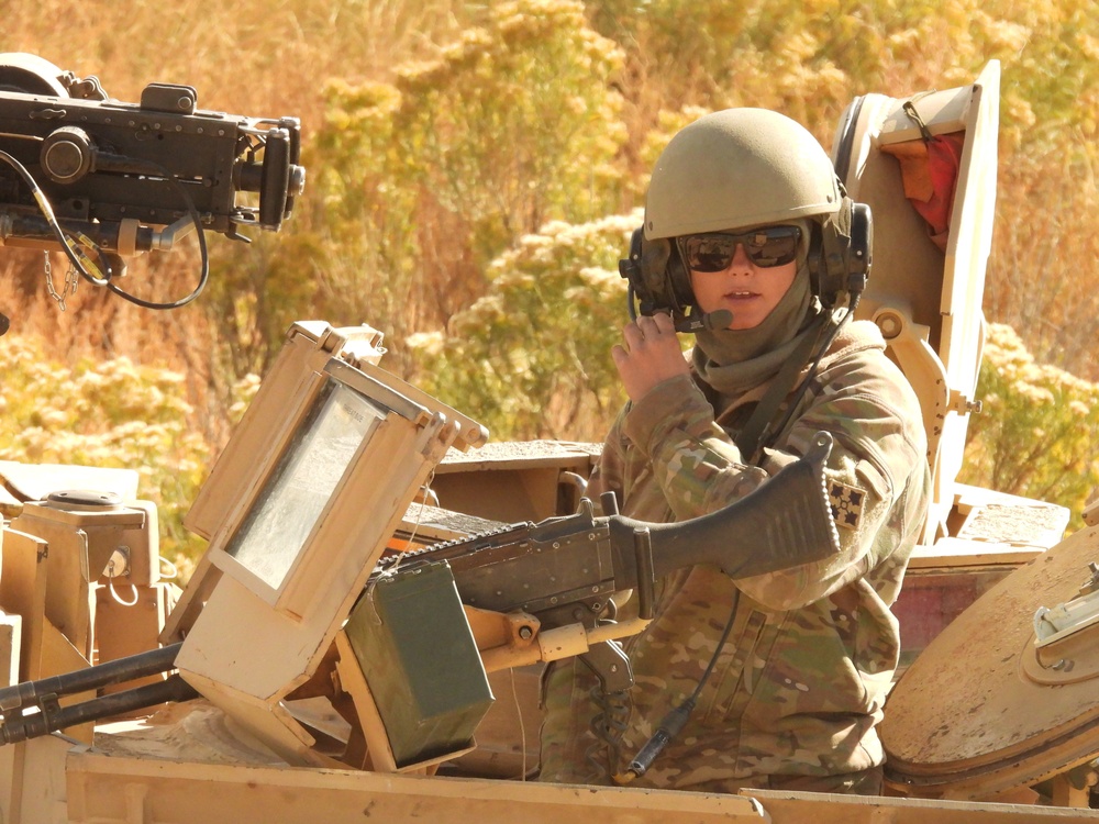 1-68 AR conducts gunnery table VI at Fort Carson, Colorado, Oct. 7, 2021