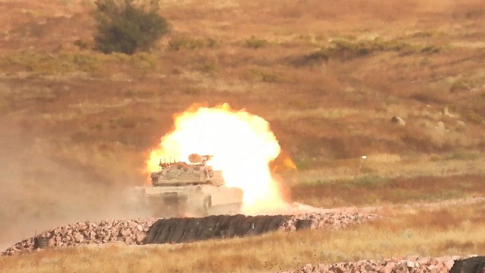 1-68 AR conducts gunnery table VI at Fort Carson, Colorado, Oct. 7, 2021