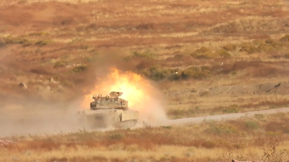 1-68 AR conducts gunnery table VI at Fort Carson, Colorado, Oct. 7, 2021