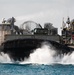 Marines and Sailors conduct LCAC ship to shore logistics exercise