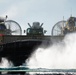 Marines and Sailors conduct LCAC ship to shore logistics exercise