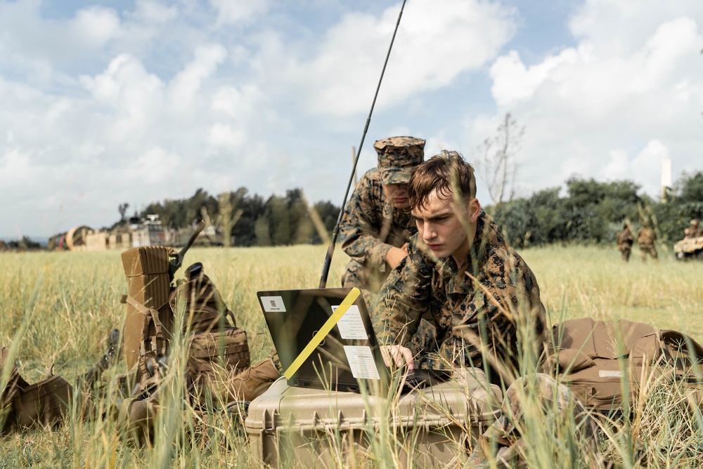 Marines and Sailors conduct LCAC ship to shore logistics exercise