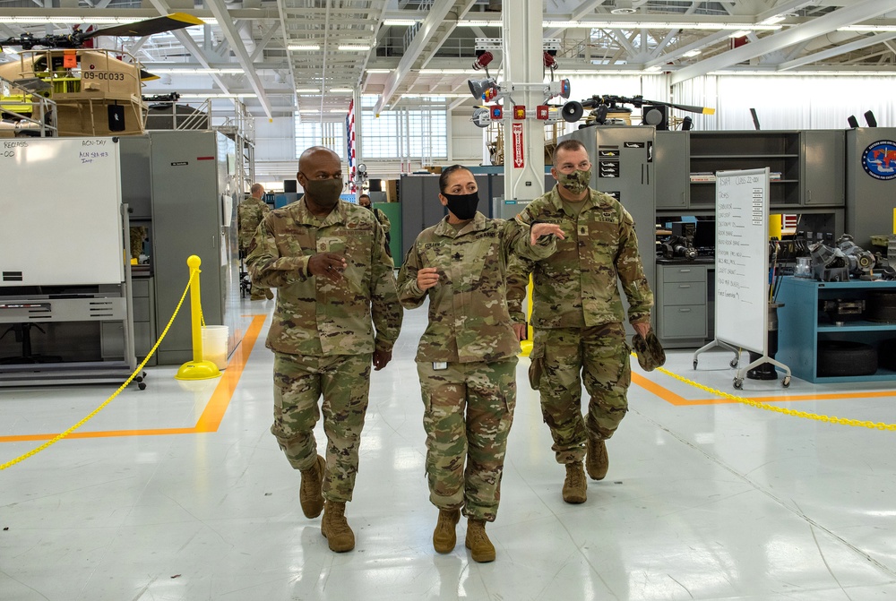 SEA Whitehead visits Fort Indiantown Gap