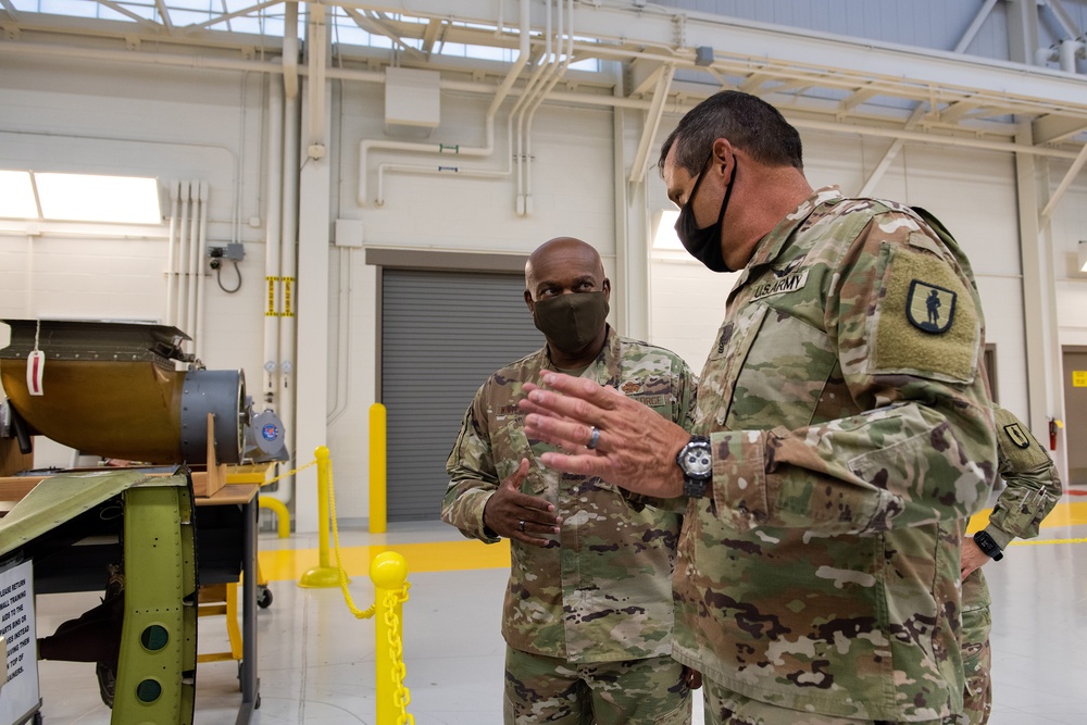 SEA Whitehead visits Fort Indiantown Gap