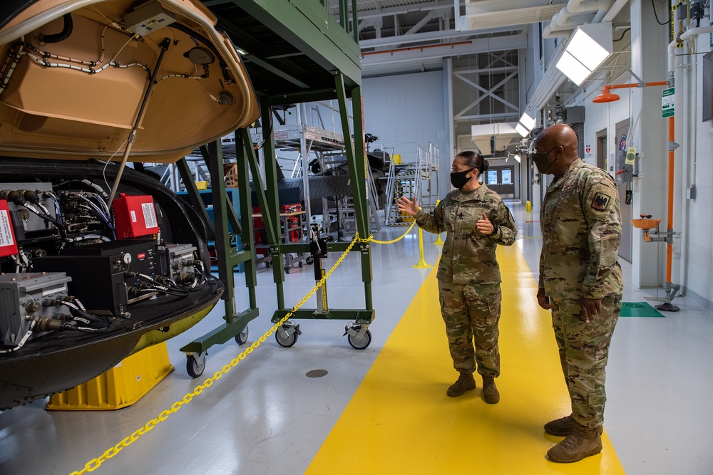 SEA Whitehead visits Fort Indiantown Gap