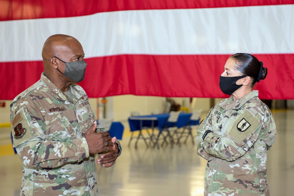 SEA Whitehead visits Fort Indiantown Gap