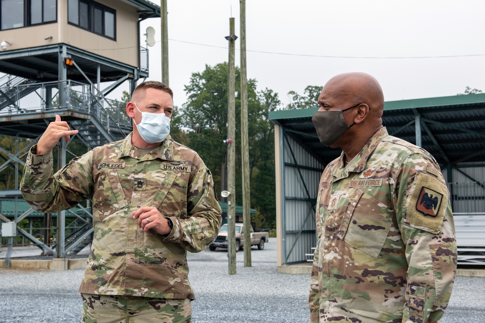 SEA Whitehead visits Fort Indiantown Gap