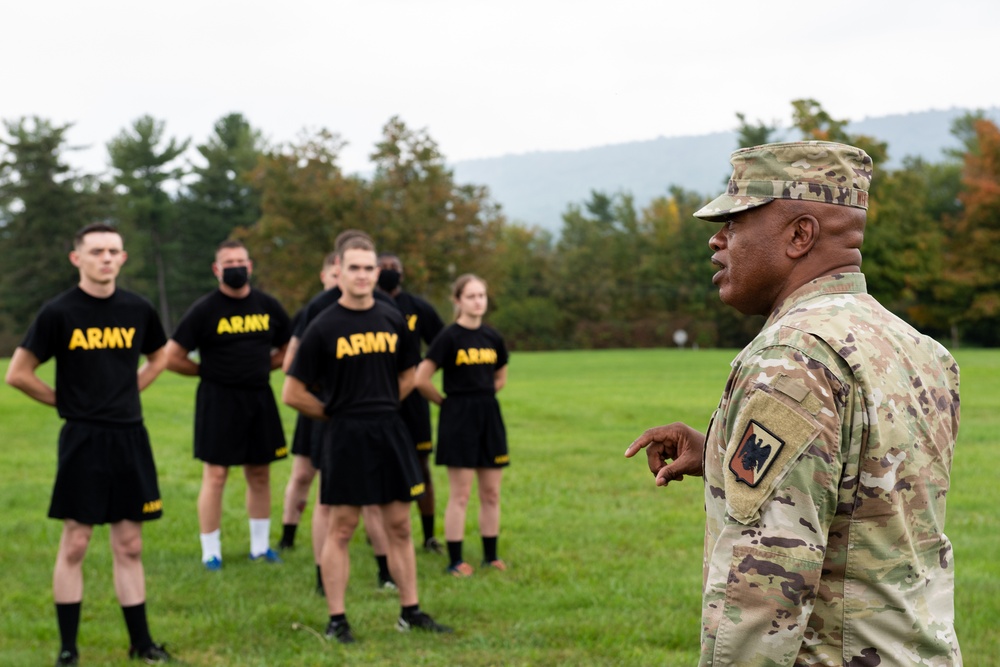 SEA Whitehead visits Fort Indiantown Gap