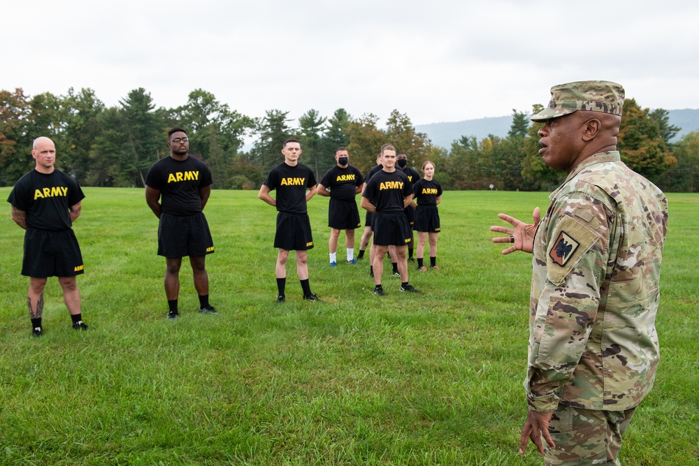 SEA Whitehead visits Fort Indiantown Gap