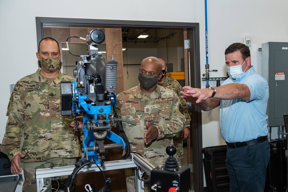 SEA Whitehead visits Fort Indiantown Gap