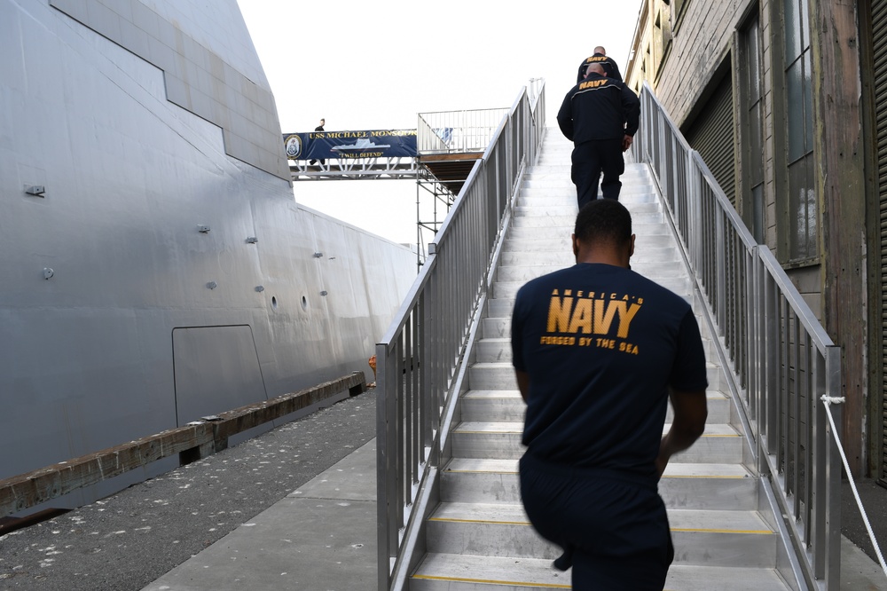 NTAG Golden Gate Tours the Navy's Newest Ship