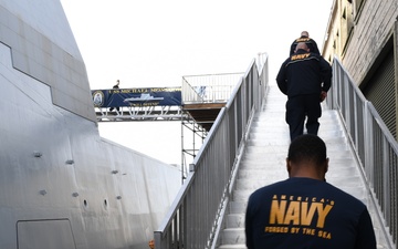 NTAG Golden Gate Tours the Navy's Newest Ship