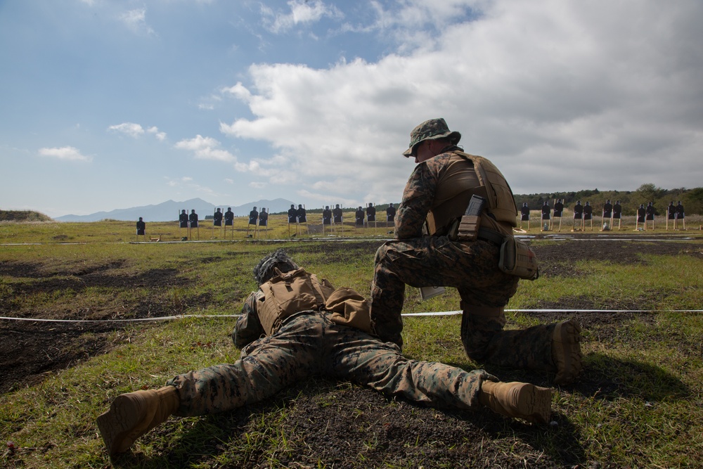 V23 Conducts Combat Marksmanship Training