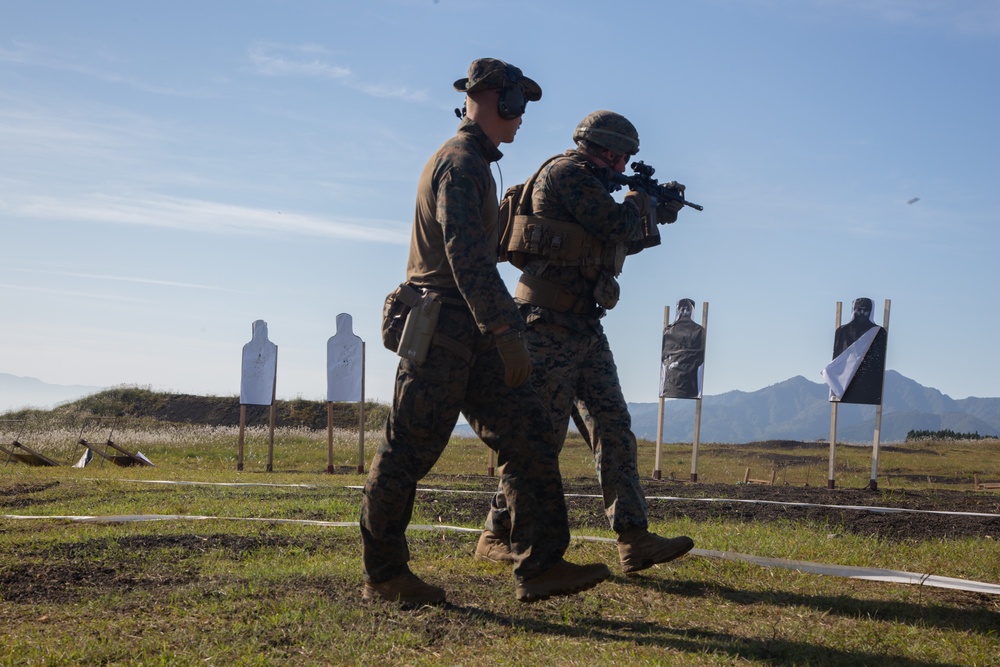 V23 Conducts Combat Marksmanship Training