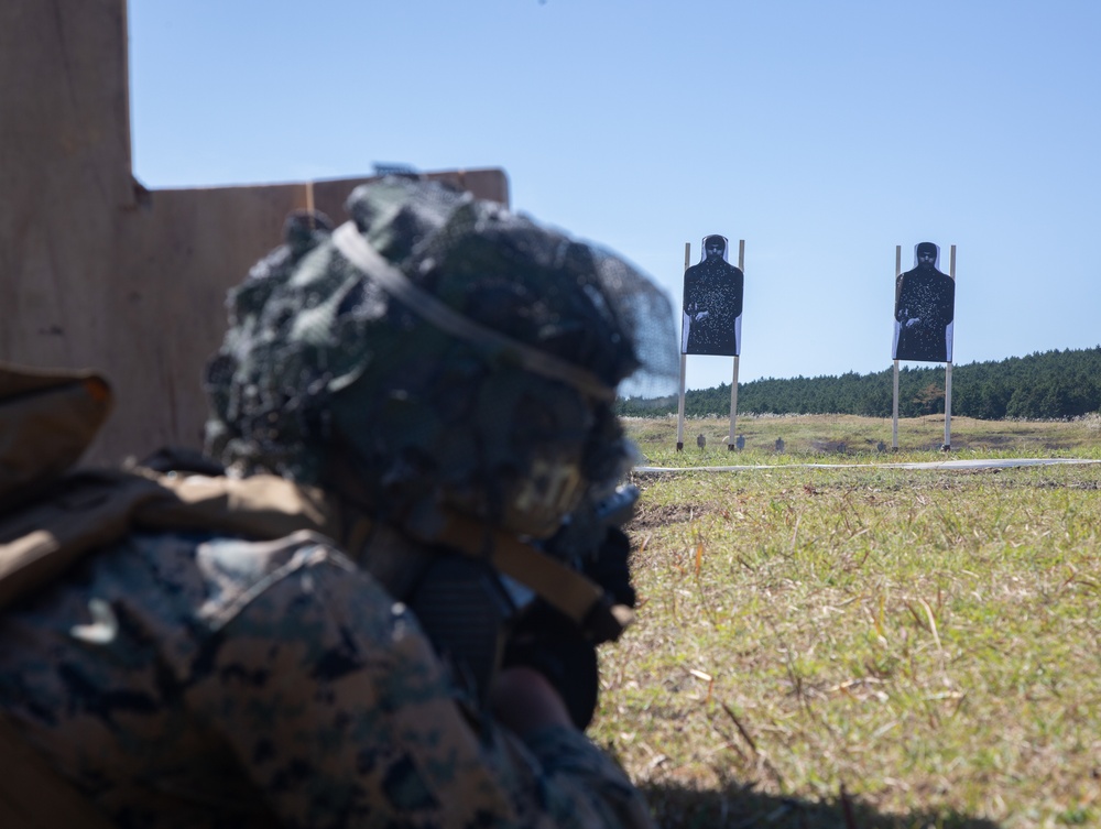 V23 Conducts Combat Marksmanship Training