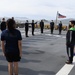 Navy's Newest Sailors PT on the Navy's Newst Ship
