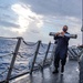USS Charleston Sailor Transfers Ammunition