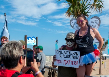 NMCPHC Sailor Leads Warrior Hike in Virginia Beach