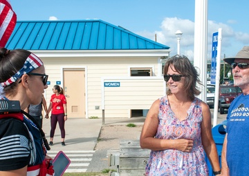 NMCPHC Sailor Leads Warrior Hike in Virginia Beach