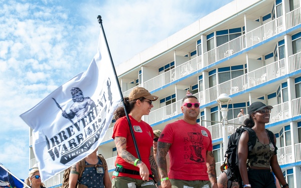 NMCPHC Sailor Leads Warrior Hike in Virginia Beach