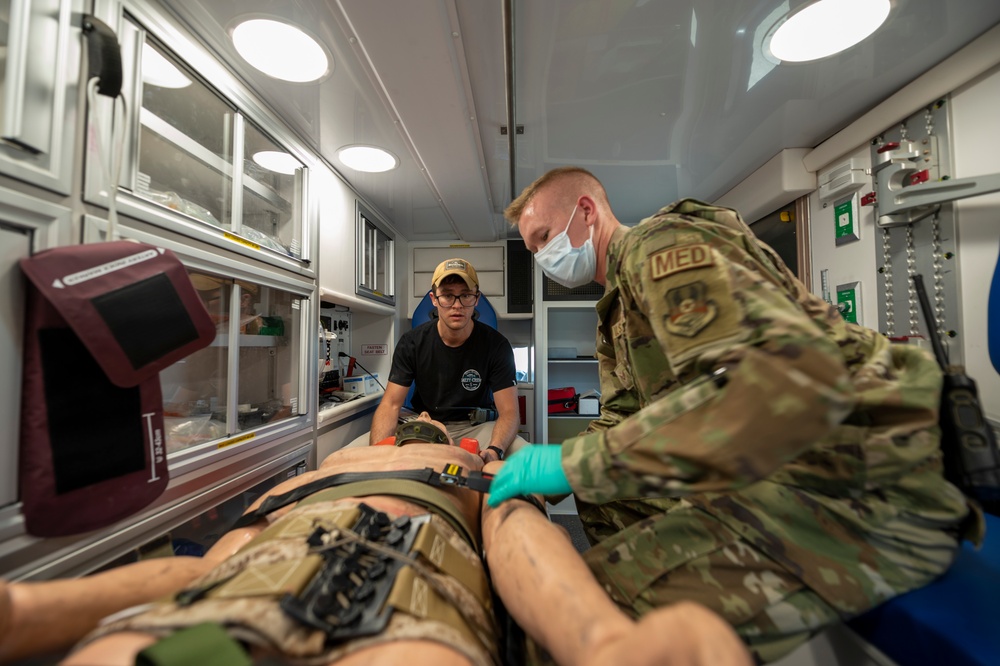Chief meets with 332nd EMDG Airmen