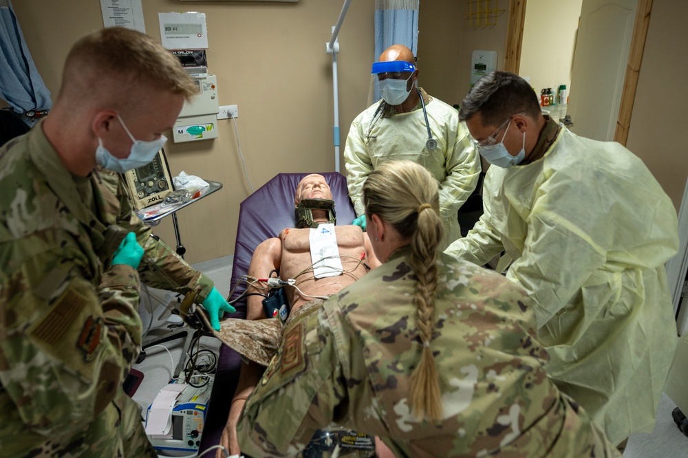 Chief meets with 332nd EMDG Airmen