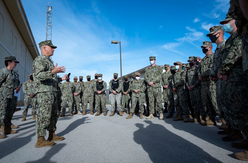 DVIDS - Images - MCPON Russell Smith conducts fleet engagement at Naval ...